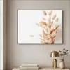 Pampasgras - Pluim - Wit - Beige Textielframe zwart klein -sfeer2