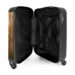 Duinlandschap - Zonsondergang - Strand NBS - Handbagage koffer - Volwassenen Unisex middel -binnenkant