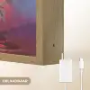 Bloemen - Kunst - Schilderij - Lente - Boeket Light Box met batterij (Wandlamp) middel -USP_websiteoplaadbaarNL