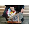 Vleugels - Verfspatten - Kleurrijk laptophoes neopreen klein -tas