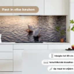 Eenden - Water - Natuur keuken achterwand 2 middel -sfeer4_NL