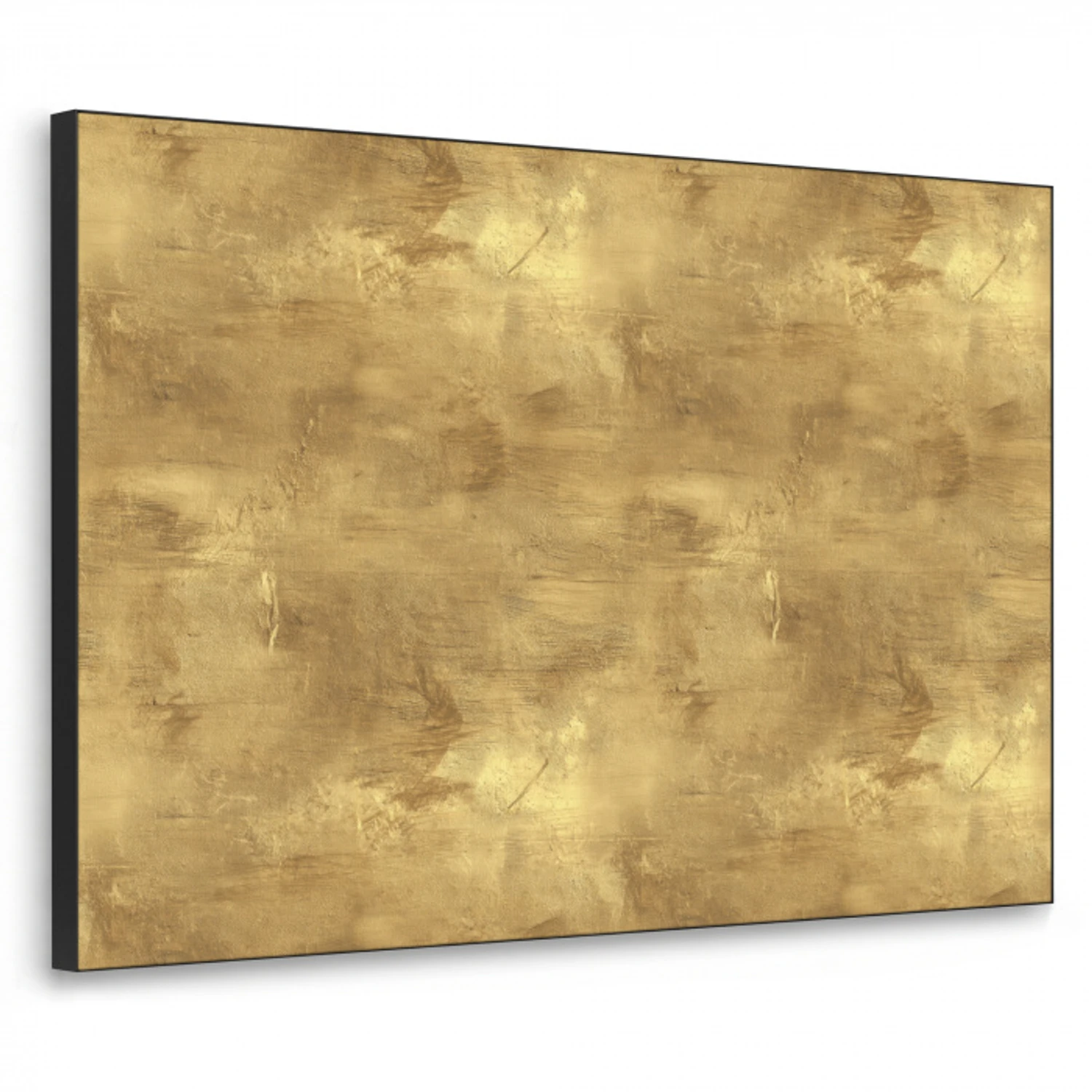 Industrieel - Textuur - Goud Textielframe zwart klein 947 -3d