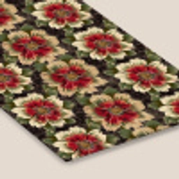 Bloemen - Klassiek - Patroon - Rood fotolijst zwart zonder passe partout klein 224 -zsfeer6