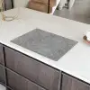 Beton - Antiek - Patronen Inductie beschermer vinyl 3mm klein 276 -sfeer8
