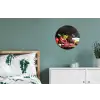Borrelplank - Stilleven - Vintage Wandcirkel aluminium klein -slaapkamer