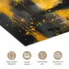 Boom - Verflook - Hert - Natuur - Goud poster papier klein -closeup_NL