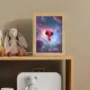Buitenaards wezen - Rood - Planeten Light Box met kabel klein -sfeer2_kind