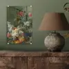 Stilleven met bloemen - Schilderij van Jan van Huysum plexiglas 5mm klein -sfeer3