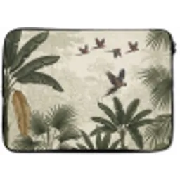 Papagaaien - Jungle - Tropisch - Green laptophoes neopreen klein -zkaufland3dotto