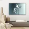 Kristal - Bloemen - Grijs canvas 2cm klein -sfeer6