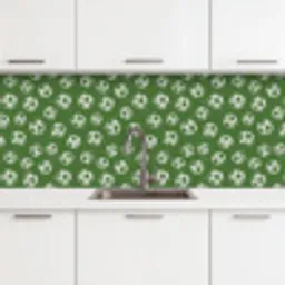 Voetbal - Sport - Groen keuken achterwand 2 middel 871 -3d