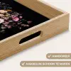 Bloemenvaas - Hout - Bloemen - Boeket Dienblad Rechthoek middel -USP_HandgreepNL