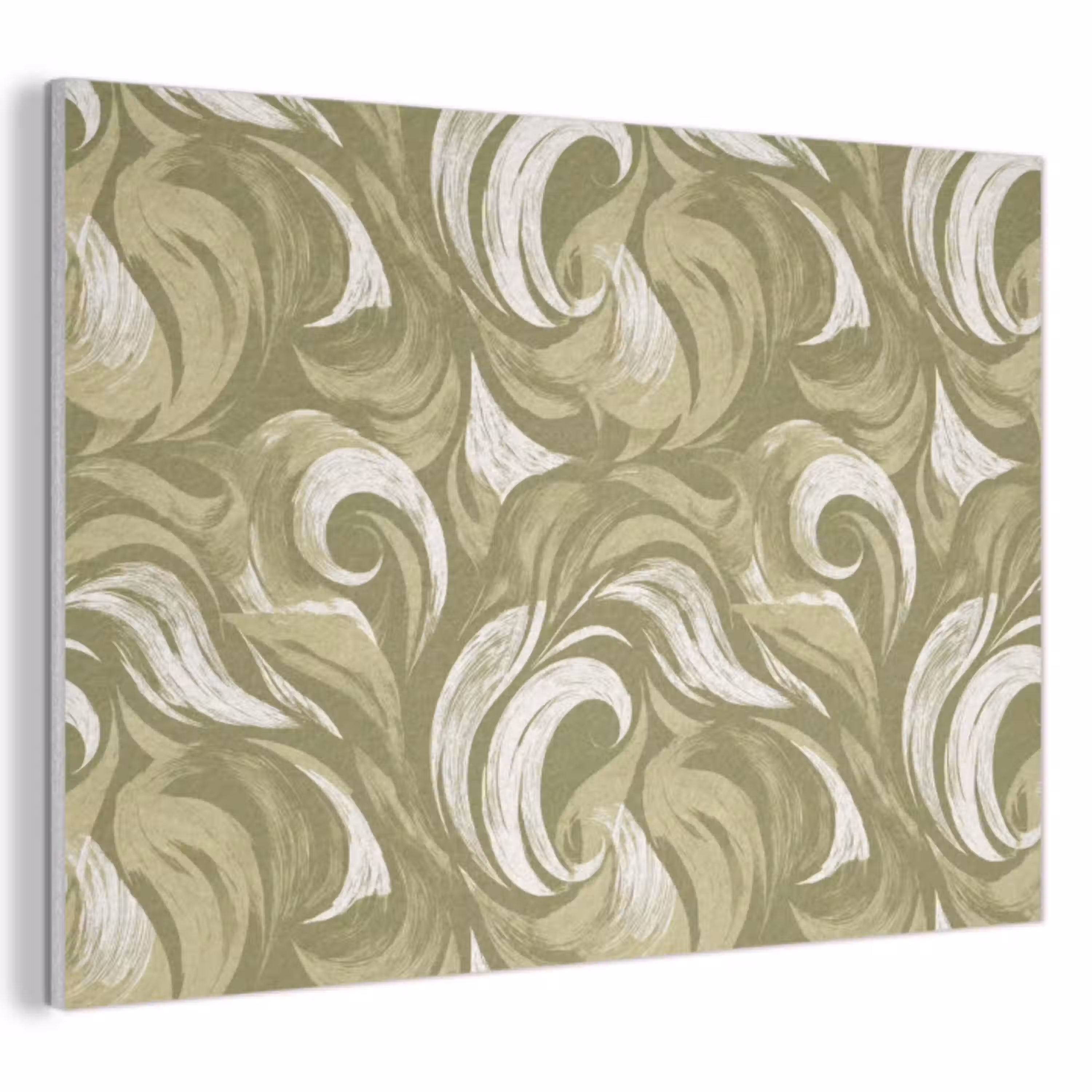 Abstract - Textuur - Groen PET vilt klein 837 -3d