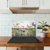 Zomeravond met Korenbloemen keuken achterwand spatscherm klein -sfeer2