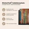 Kleurrijk Verweerd Hout Inductie beschermer vinyl 3mm middel -tsfeer2_DE