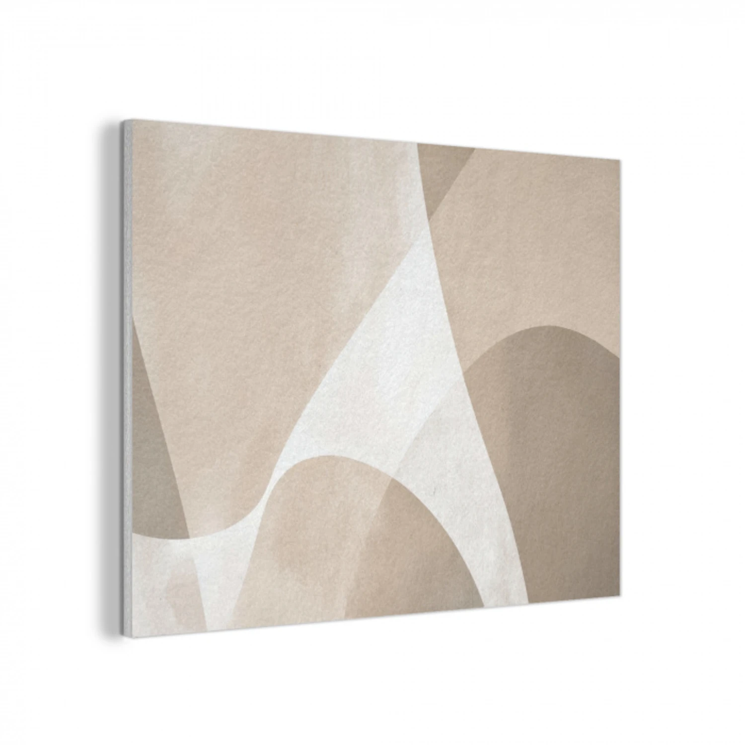 Vloeiende vlakken - Harmonieus - Golvend PET vilt klein -3d