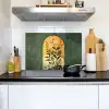 Plant - Bloemen - Wit Inductie beschemer met haakjes klein -sfeer2