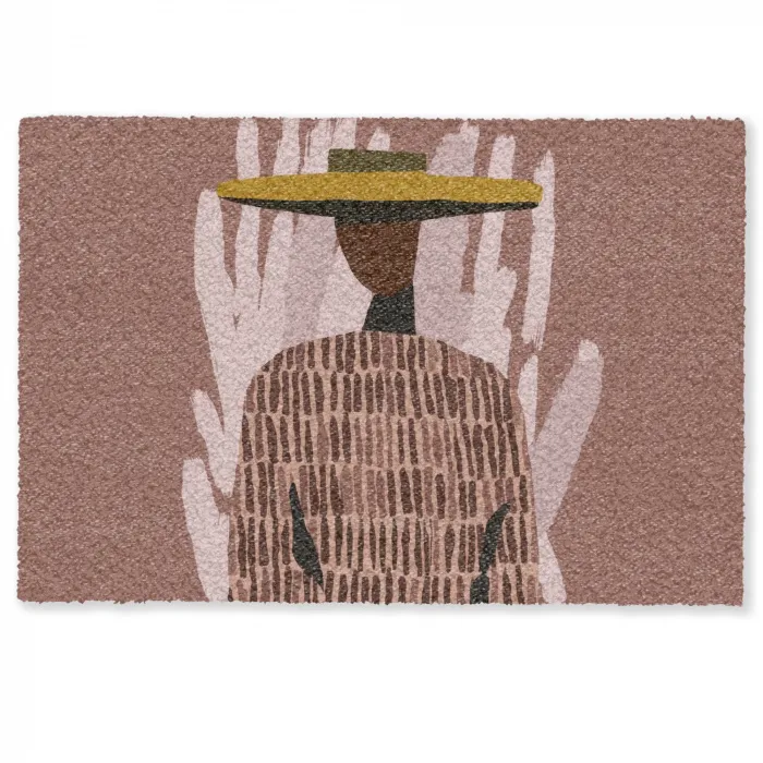 Abstract - Figuur - Illustratie - Hoed Deurmat klein -zkaufland3d