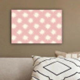 Zonnen - Patroon - Roze canvas 2cm klein 34 -sfeer3