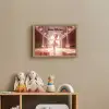 Ballerina - Meisjes - Roze - Kinderen Light Box met batterij (Wandlamp kind) middel -sfeer2_kind