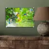 IJsvogels vliegen in het water plexiglas 5mm klein -sfeer3