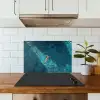 Vrouw - Water - Bikini - Oranje keuken achterwand spatscherm klein -sfeer2