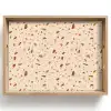 Terrazzo -  Patroon - Kleurrijk - Steen Dienblad Rechthoek middel 911 -z3d_shopping