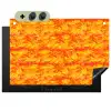 Verf - Oranje - Geel Inductie beschemer met haakjes klein 777 -3d
