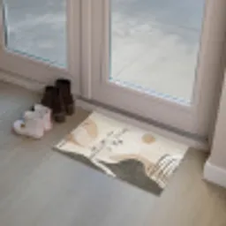Japandi - Landschap - Beige Deurmat klein -sfeer3