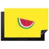 Fruit - Watermeloen - Geel Inductie beschermer vinyl 3mm klein -3d