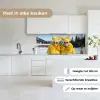Vrouwen - Bananen - Geel keuken achterwand 2 middel -sfeer4_NL
