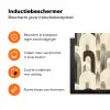 Abstract - Patroon - Bogen Inductie beschermer vinyl 3mm klein 276 -zzzzzzz-td-ups