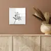 Lelies - Elegant - Zwart - Wit plexiglas 5mm klein -sfeer5