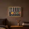 Houten - Lepels - Specerijen - Kruiden Light Box met batterij (Wandlamp) middel -sfeer4