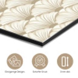 Klassiek - Art - Beige aluminium wit klein 46 -closeup_DE