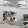 Wolf - Sneeuw - Winter - Dieren - Natuur - Sneeuw keuken achterwand spatscherm klein -3d_schuin