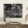 Bladeren -  Inductie beschermer - Bomen - Inductie mat - Jungle PET vilt klein -sfeer1