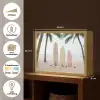 Surfboard - Palmbomen - Kleurrijk Light Box met batterij (Wandlamp) middel -USP_websiteoverzichtNL