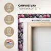 Kiezels - Paars - Roze canvas 2cm xxl 828 -sfeer2