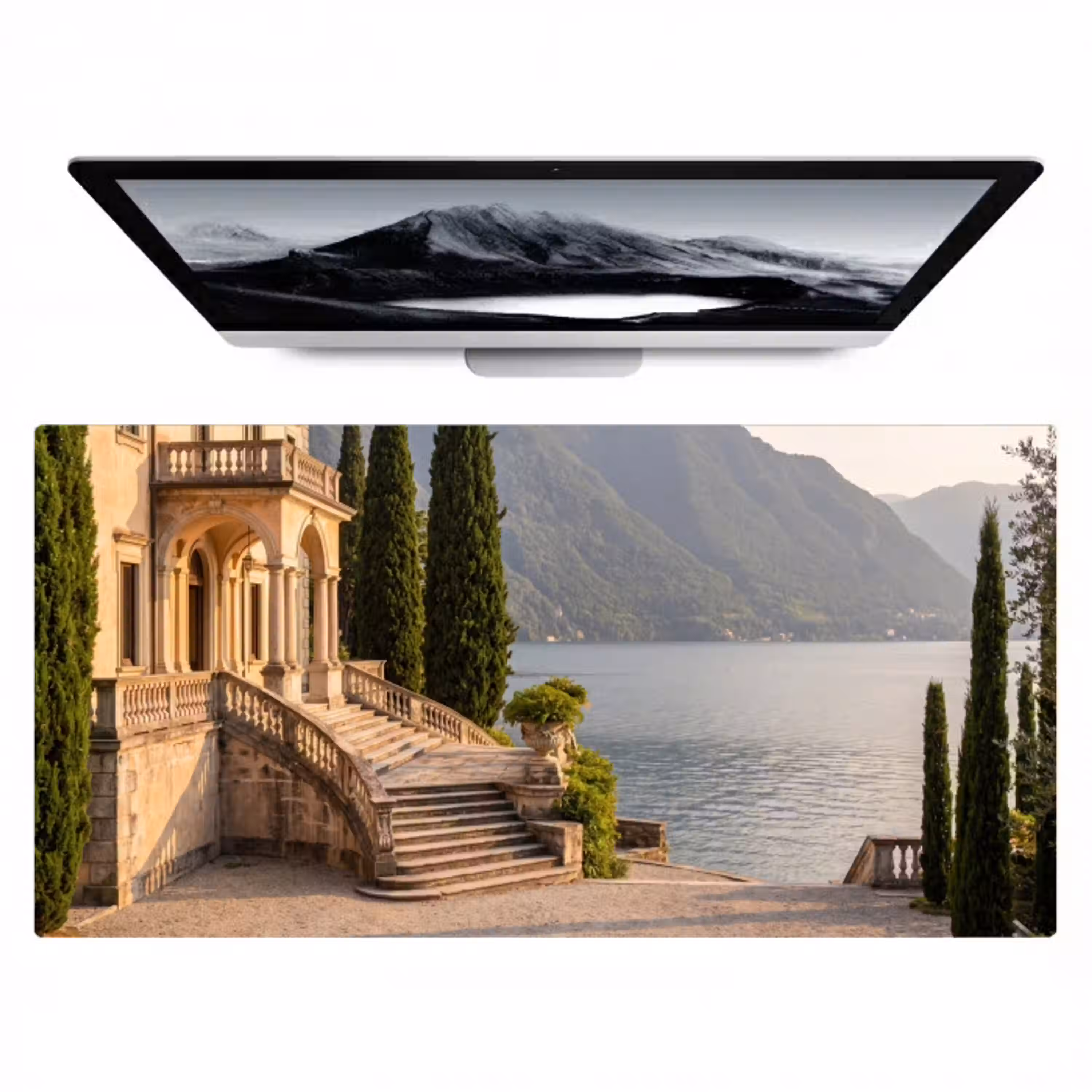 Villa - water -trappen Muismat XXL klein -zzz3d