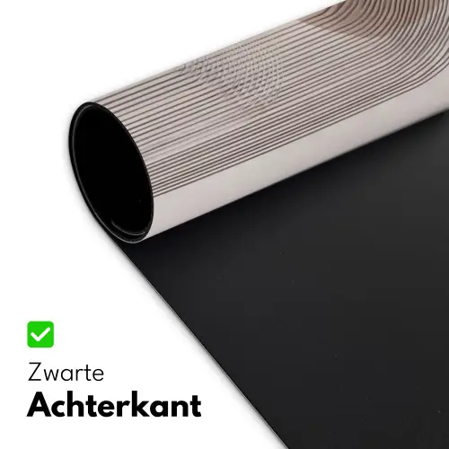 Minimalistisch - Cirkel - Lichtgrijs Muismat XXL klein -sfeer2