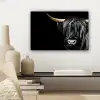 Schotse hooglander - Goud - Vacht - Dieren - Koe canvas 2cm klein -sfeer6