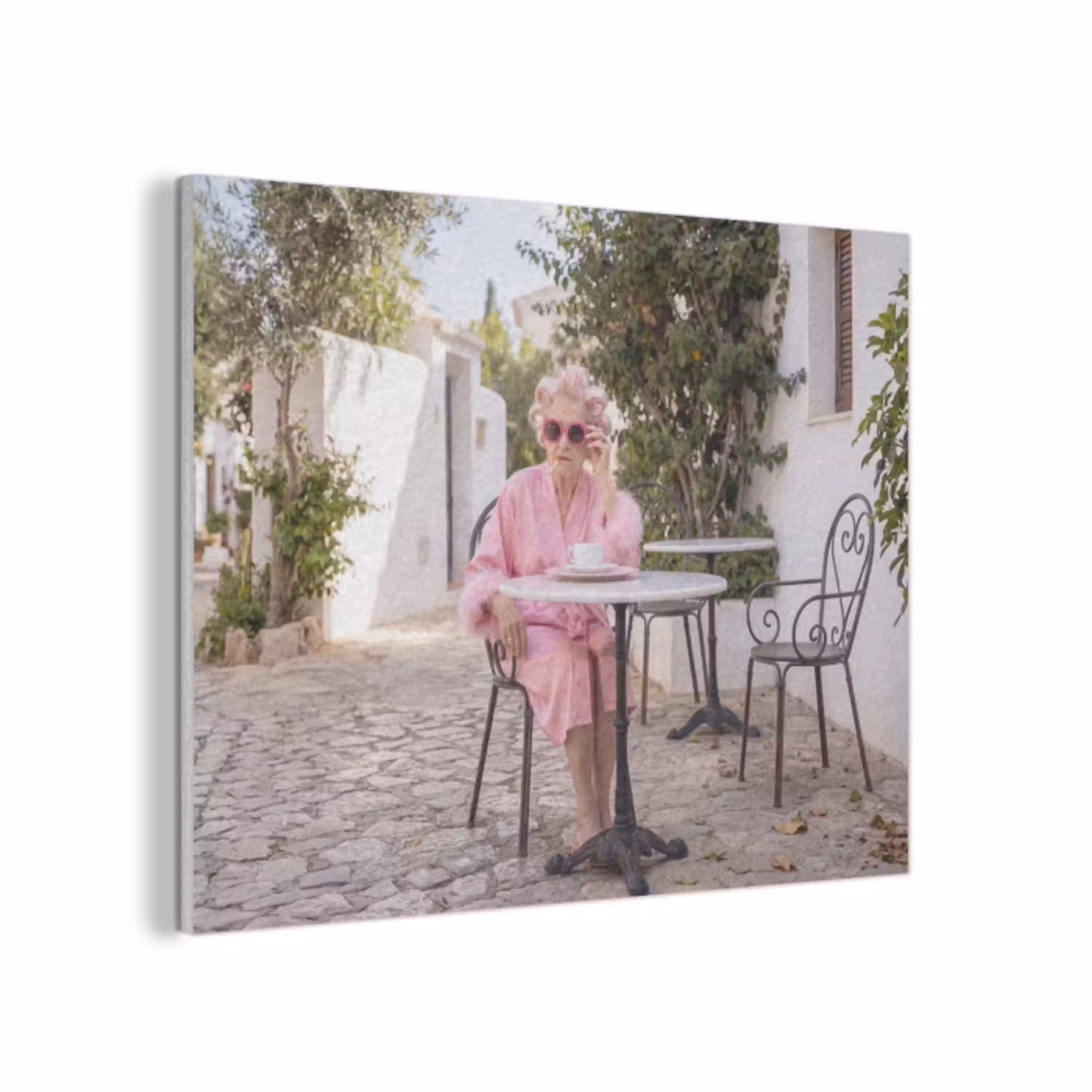 Ochtendjas - Krulspelden - Roze PET vilt klein -3d