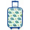 Triceratopsen tussen boompjes Kinderkoffer - Blauw klein -zz3dotto