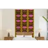 Abstract - Bloemen - Roze fotobehang vinyl groot 64 -bed