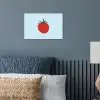 Rood - Tomaat - Groente poster papier klein -sfeer2