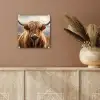 Schotse hooglander - Landschap - Dier plexiglas 5mm klein -sfeer5