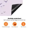 Lila - Vogels - Blauw Inductie beschermer vinyl 3mm klein 276 -zzzzzzz-td-onderkant