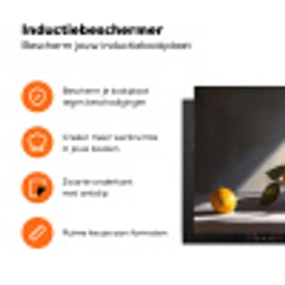 Citroenen - Stilleven - Geel Inductie beschermer vinyl 3mm klein -zzzzzzz-td-ups