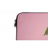 Disco - Kersen - Roze laptophoes neopreen klein -detail